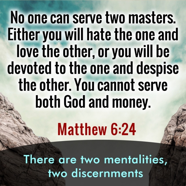 What Does It Mean No One Can Serve Two Masters In The New Testament Reflection And Examples Steemit